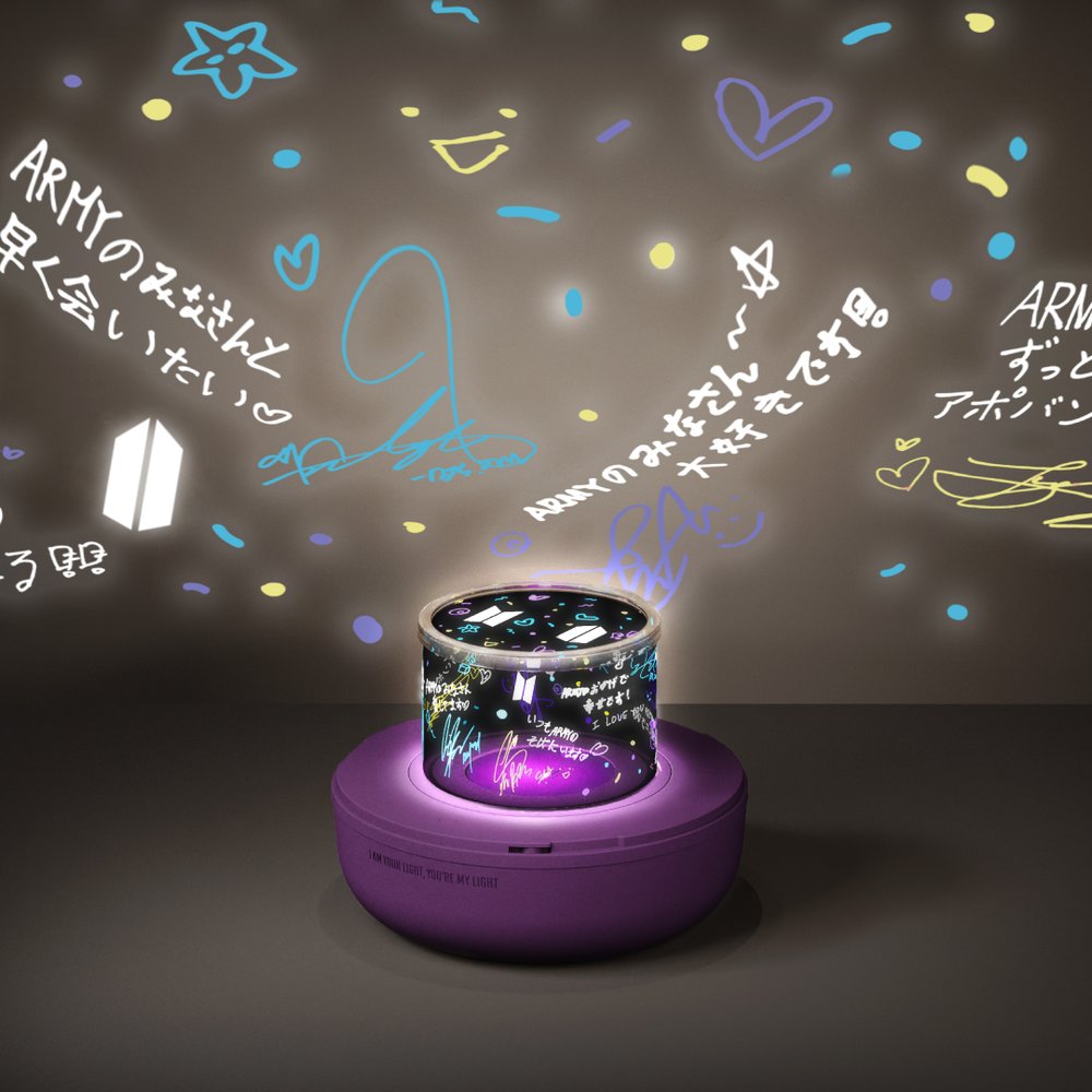 JAPAN EXCLUSIVE] BTS Official Music Box Light – Aegyo Korean